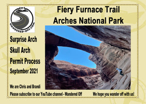 Hiking Fiery Furnace in Arches National Park - Permit Required