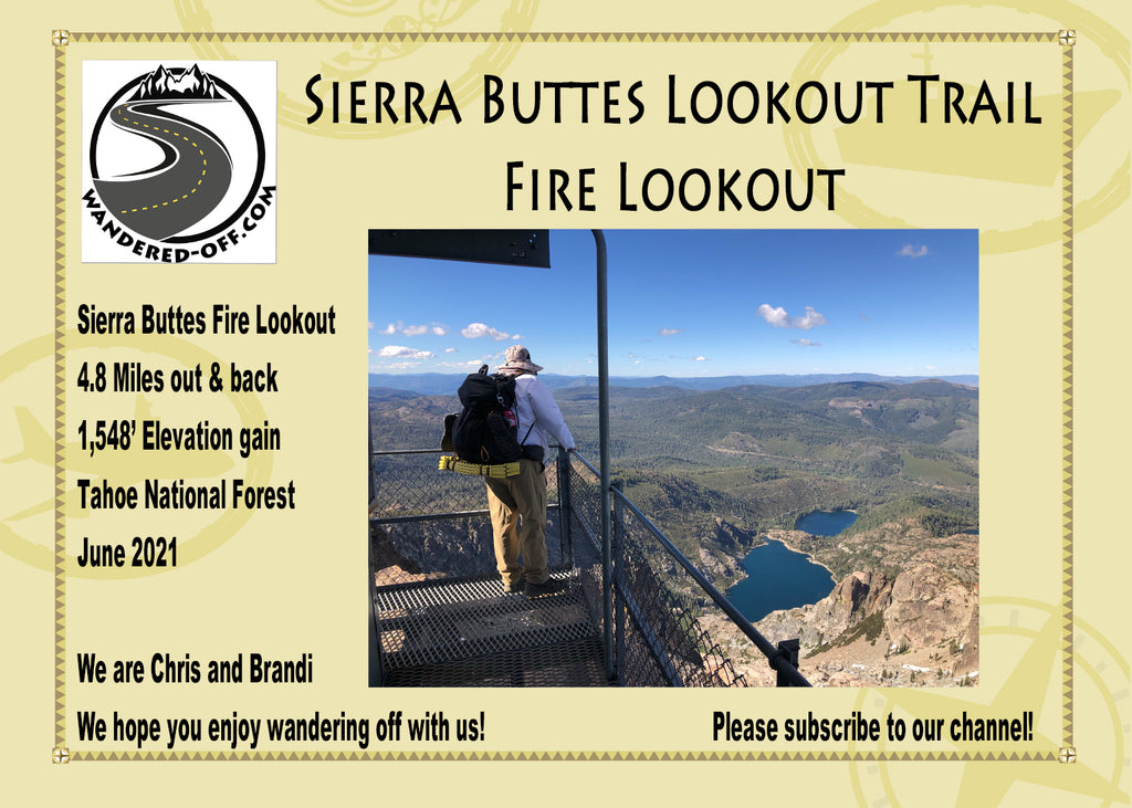 Hiking to the Sierra Buttes Fire Lookout - Sierra Nevada