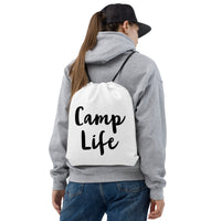 Camp Life Drawstring Bag