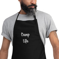 Camp Life Embroidered Apron