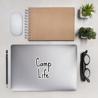 Camp Life Bubble-free stickers