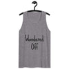 Wandered Off Men’s premium tank top