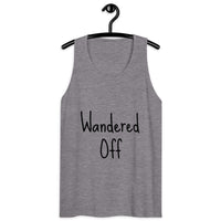 Wandered Off Men’s premium tank top