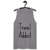 Travel Addict Men’s premium tank top