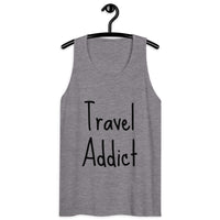 Travel Addict Men’s premium tank top