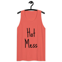 Hot Mess Men’s premium tank top