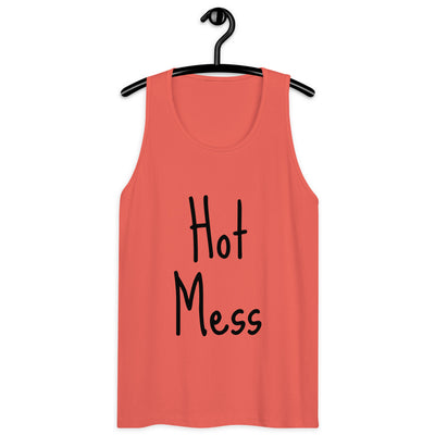 Hot Mess Men’s premium tank top