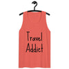 Travel Addict Men’s premium tank top