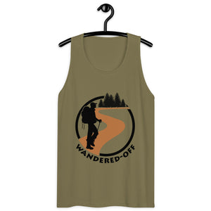 Wandered Off Men’s premium tank top