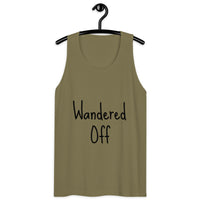 Wandered Off Men’s premium tank top