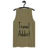 Travel Addict Men’s premium tank top