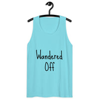 Wandered Off Men’s premium tank top