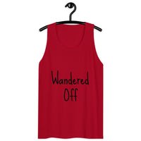 Wandered Off Men’s premium tank top