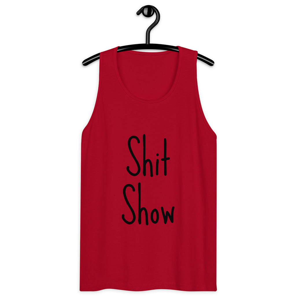 Shit Show Men’s premium tank top