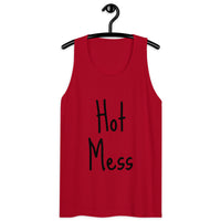 Hot Mess Men’s premium tank top