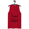 Travel Addict Men’s premium tank top