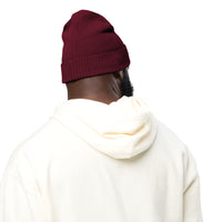 Wandered Off Organic Ribbed Beanie