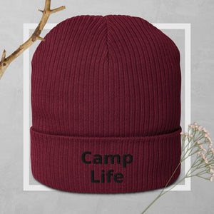 Camp Life Organic Ribbed Beanie