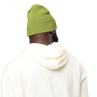 Wandered Off Organic Ribbed Beanie