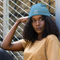 Hot Mess Organic Ribbed Beanie