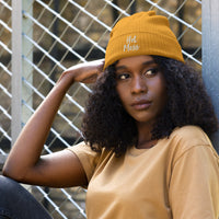 Hot Mess Organic Ribbed Beanie