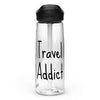 Travel Addict Sports Water Bottle