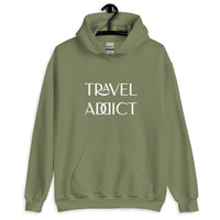 Travel Addict Unisex Hoodie