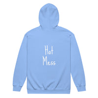 Hot Mess Unisex heavy blend zip hoodie