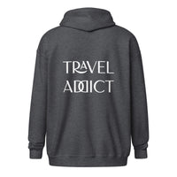 Travel Addict Unisex heavy blend zip hoodie