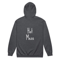 Hot Mess Unisex heavy blend zip hoodie