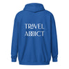 Travel Addict Unisex heavy blend zip hoodie