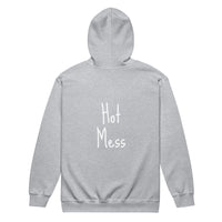 Hot Mess Unisex heavy blend zip hoodie