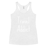 Travel Addict Women's Racerback Tank