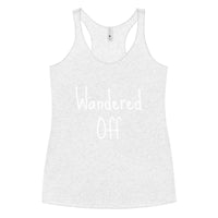 Wandered Off Women's Racerback Tank