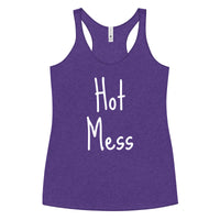 Hot Mess Women's Racerback Tank