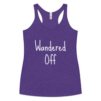 Wandered Off Women's Racerback Tank